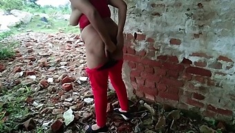 Babysitter With A Big Ass Gets Fucked Outdoors In The Jungle