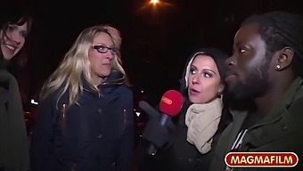 Redhead Milf Gets Fucked In Public By Black Man