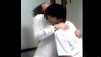 Intimate Homemade Video Of A Youthful Chinese Duo'S Intimate Encounter