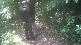 Gay Park Cruising With Amateur Daddy And Young Chinese Man