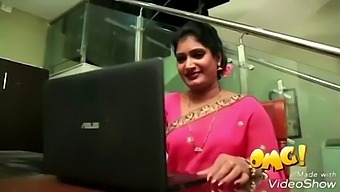 Indian Housewife'S Erotic Massage With Audio Recording