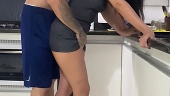 I Am Having Sex With My Spouse While She Tidies Up The Kitchen - Solemn Vow