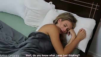 Teen With Long Legs And Blonde Hair Experiences First Love And Orgasm