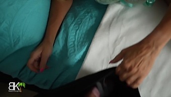 Cheating Stepmom Gets Caught Using A Vibrator On Her Stepson