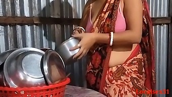 Indian Wife Gets Fucked In Village Kitchen