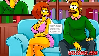 Simptoons Swap Wives: A Pornographic Parody Of The Simpsons