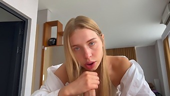 Petite Russian Teen Gets Oral Pleasure In High Definition Video