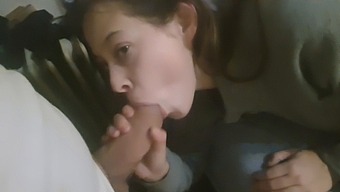 The Girlfriend Of My Brother Performs Oral Sex On Me