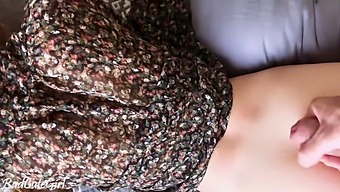Russian Amateur Couple Enjoys A Rain Of Cum